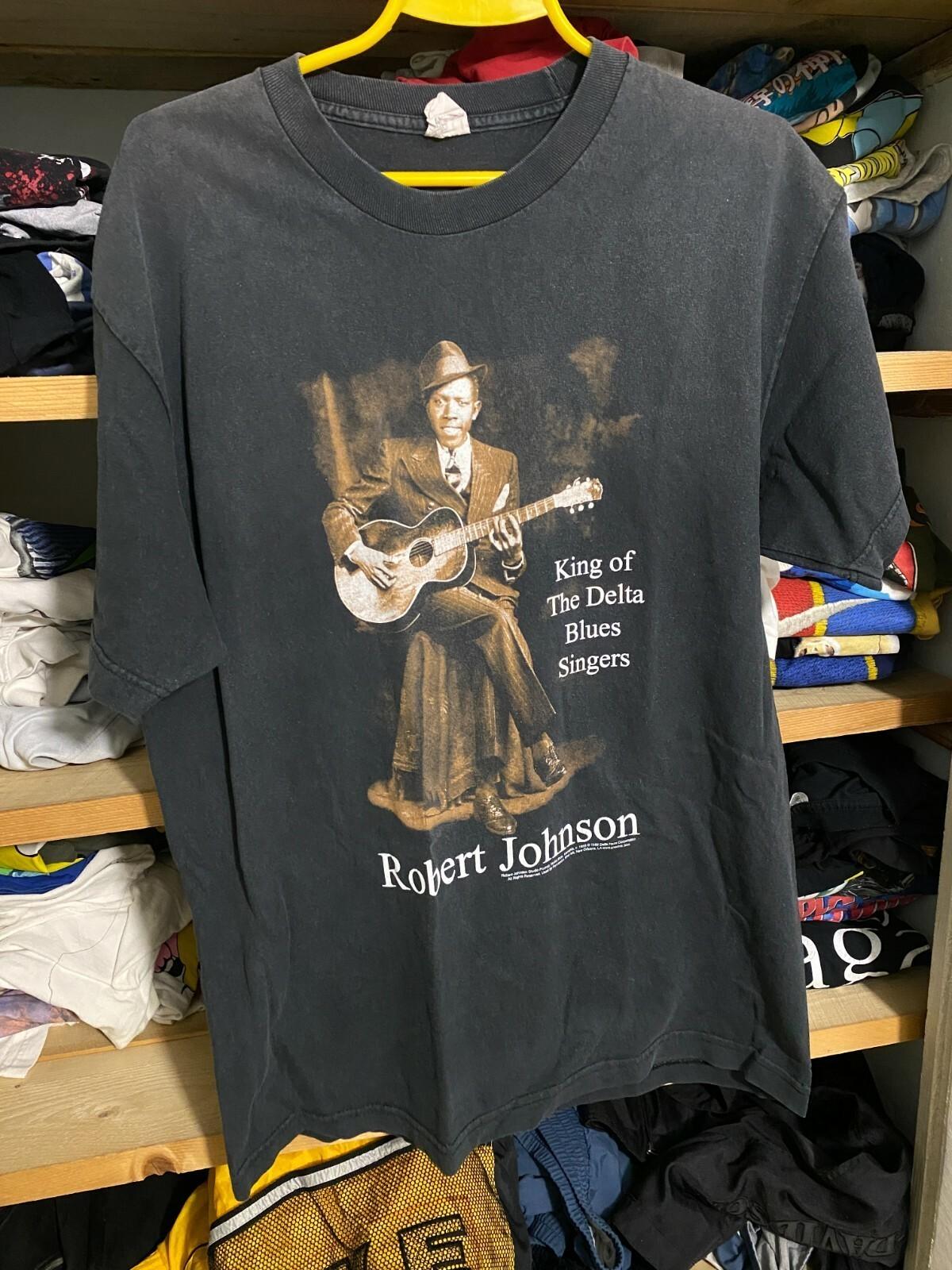 Robert Johnson King Of The Delta Blues Singers Shirt Unisex Concert TU752 L