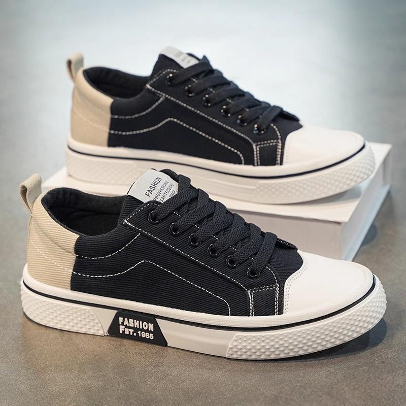 Canvas new autumn breathable thin low-top casual board shoes platform sports trendy shoes