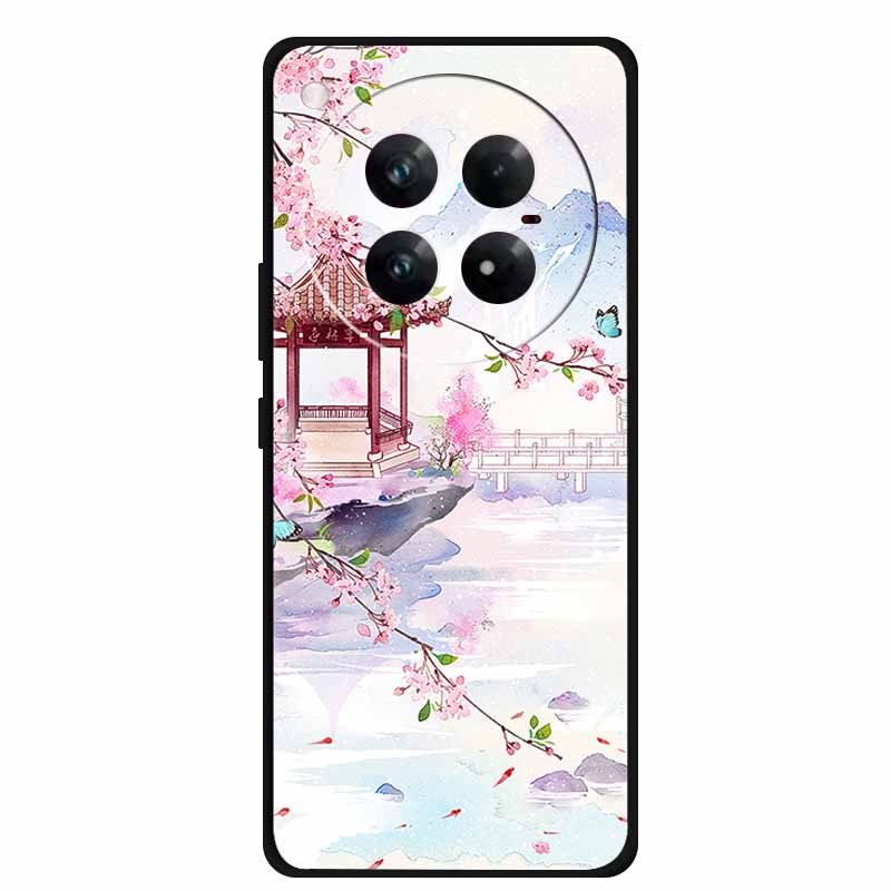 

For Infinix Zero 40 5G 4G Case Black Silicone Soft Painted Animal Back Cover For Infinix Zero 40 Protective Shockproof Cool Capa - Infinix Zero 40 4G