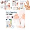 Ouhoe Deep Cleansing Foot Pads Relaxing Foot Care For Stress Relief And Detoxification 10 Pieces