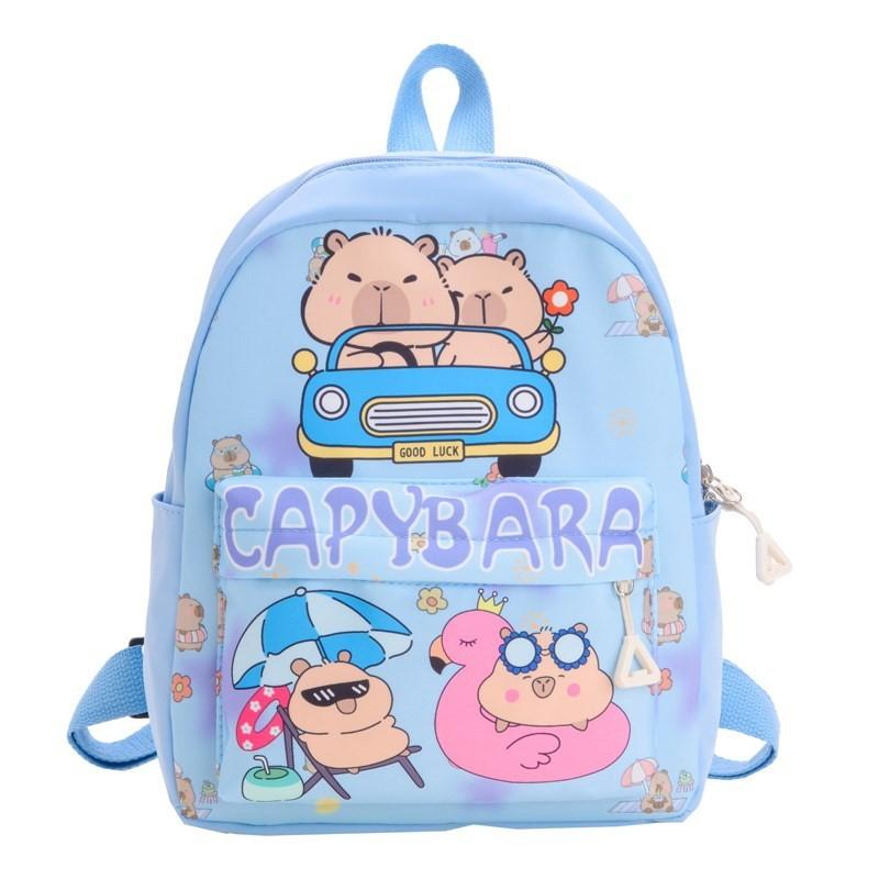 Cartoon Kids Delightful Backpack With Lightweight Design Ideal For School Use