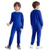 Unisex Kids Adaptive Jumpsuit Special Needs Clothing Back Invisible Zipper Cotton Long Sleeve