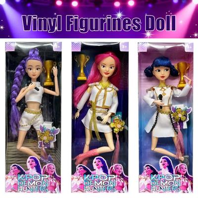 & Beautiful Princess Baby Girl Dolls Plastic DIY Toy for Girls Doll Toys Kpop Demon Hunters Action& Figure Toy Rumi Mira Zoey