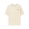 Knitted Loose Fit Pullover Round Neck Short Sleeve T-Shirt Unisex Tops L226U021-001J
