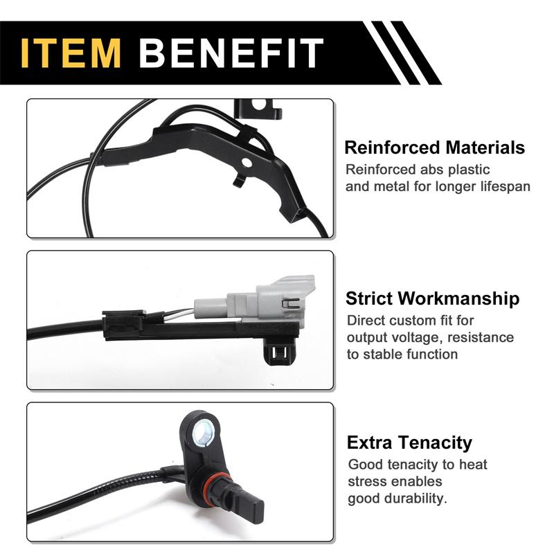 89545-0K240 Rear Right Abs Wheel Speed Sensor For Toyota Hilux Viii Pickup 2.7 2.8 2015-2022  895450K240