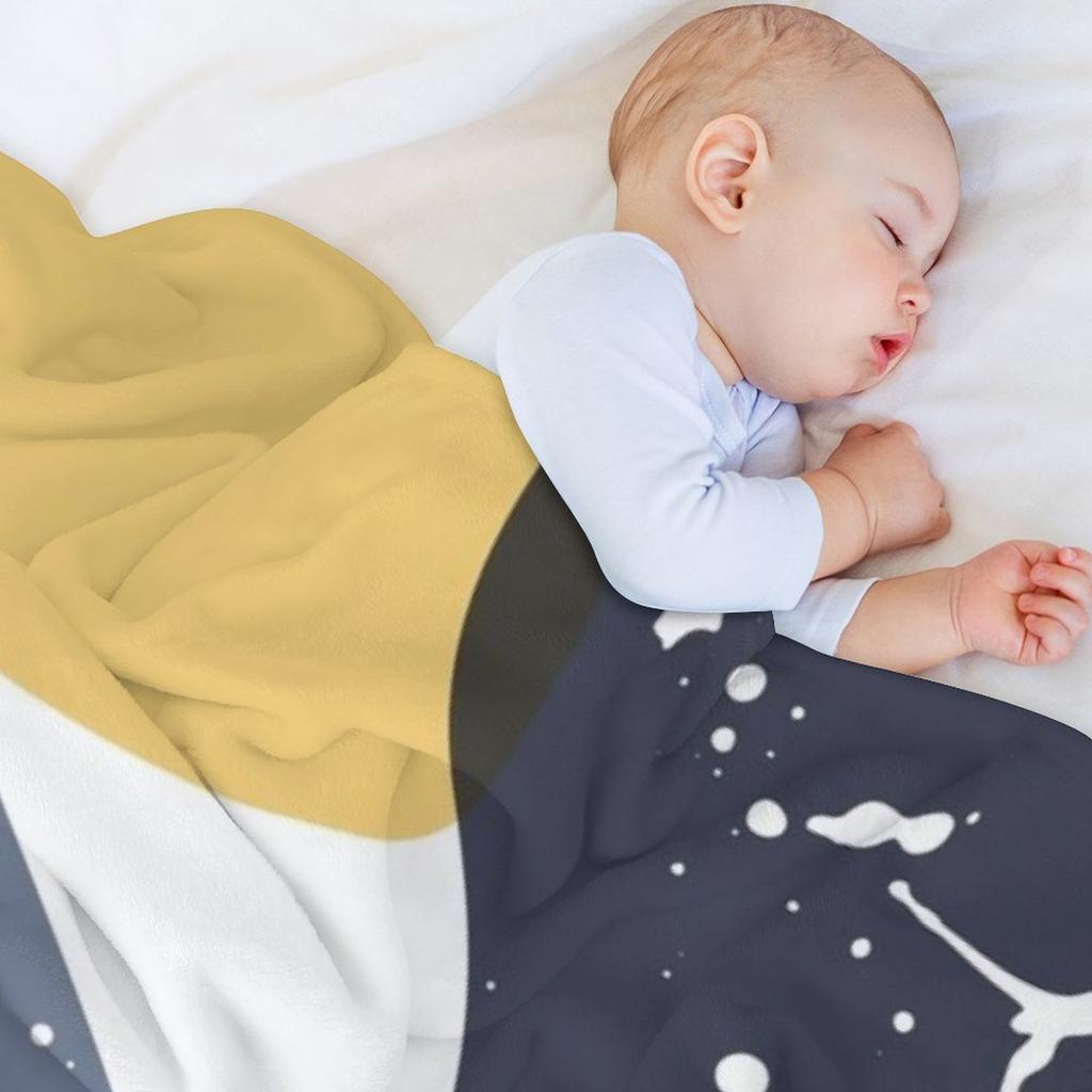 Abstract Minimalist No 5 Throw Blanket Fashion Sofas Manga Decorative Beds Plaid On the Sofa Blankets