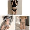 3PCS Sports Style Ice Silk Seamless Hip Lifting Underwear for Women Breathable and Sexy Triangle Pants In The Crotch and Waist