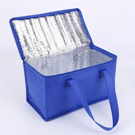 Yousheng Portable Lunch Bag Wide Opening Lunch Tote Aluminum Foil Insulated Bag Outdoor Picnic Camping Hiking Food Drink Carrier