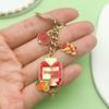 Auspicious Lantern Keychain: New Year Wealth & Peace Blessing, Chinese Style Spring Festival Gift