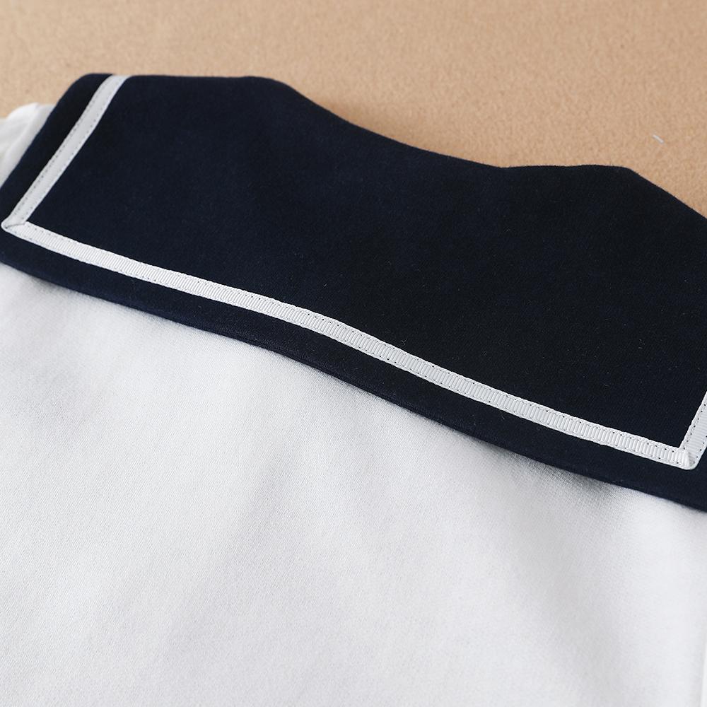 Kleinkind-Mädchen-College-Stil 2024 neuer Baumwoll-Farbblock-Hoodie mit Reverskragen für Frühlings- und Herbst-Kinderkleidung