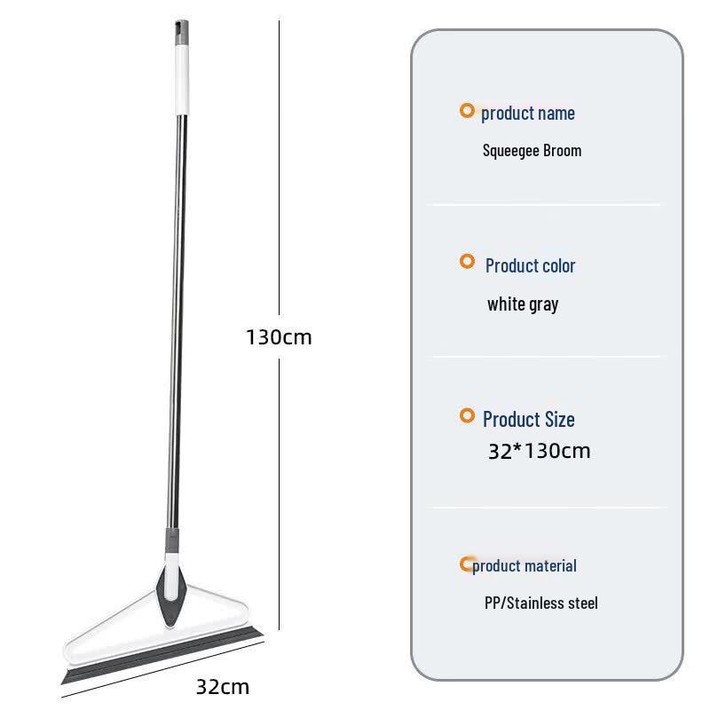 Magic Silicone Floor Scraper Broom