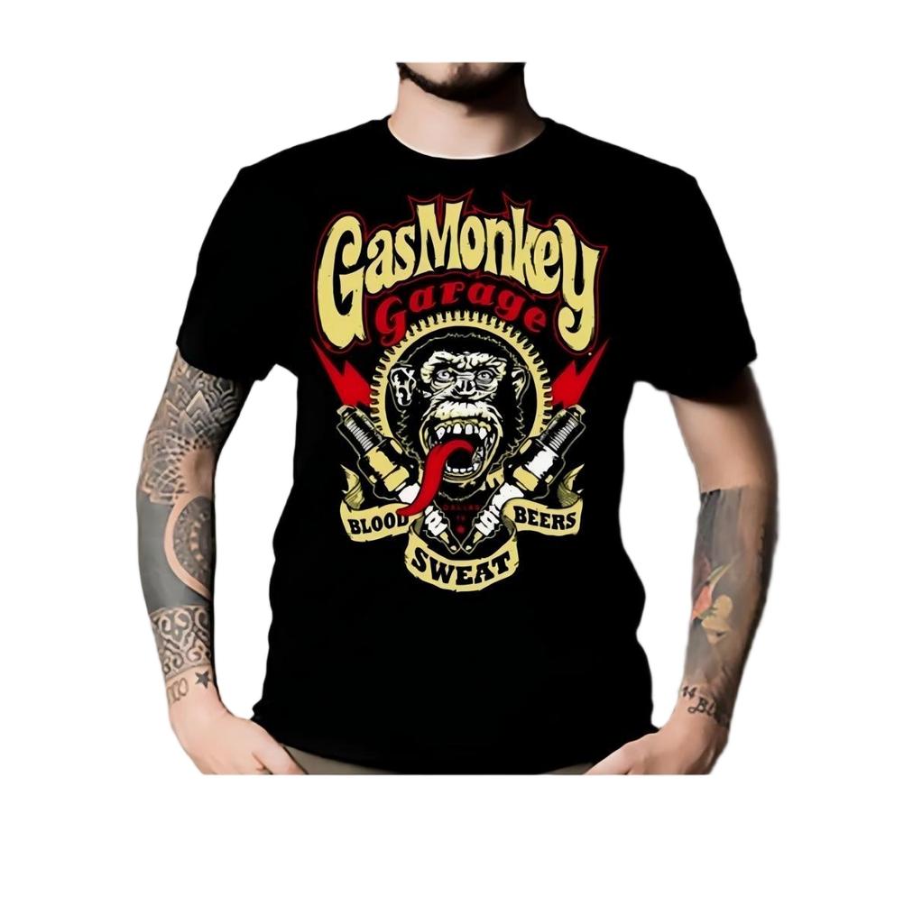 Gas Monkey Garage Blood Sweat Beers T-Shirt
