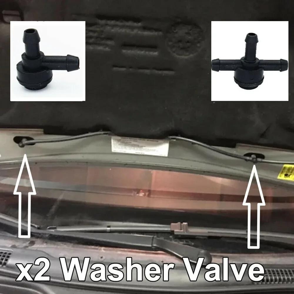 Efficient 2Pcs Windscreen Washer Valve for C30 C70 S40 S60 S80 V50 V70 XC60 9178895 Enhance Visibility In All Conditions