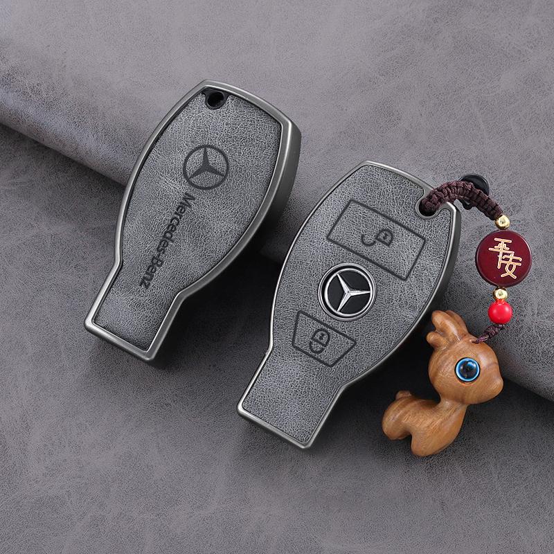 PZQ2   Fashion Car Remote Key Case Cover Shell For Mercedes Benz A C E S G Class GLC CLE CLA GLB GLS W177 W205 W213 W222 X167 AMG
