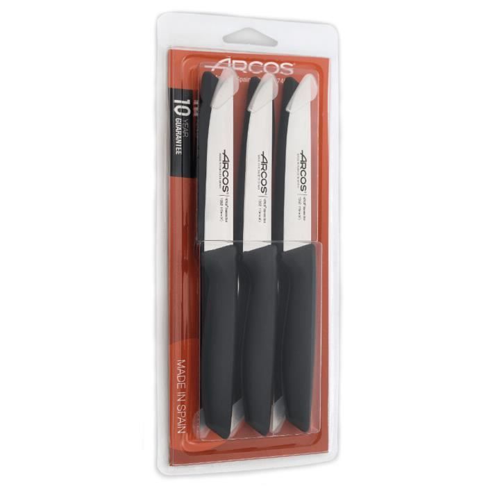 ARCOS Niza - Coffret 6 Couteaux d'Office (110 Mm)