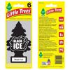 Małe drzewko (Black Ice 6pak) Zestaw 6 sztuk! LittleTree , Zestaw 6 Black Ice