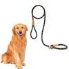 Durable Slip Dog Leash with Comfortable Padded Handle Strong Climbing Rope Easy To Put On No Pull Heavy Duty Leash for Medium Large Dogs