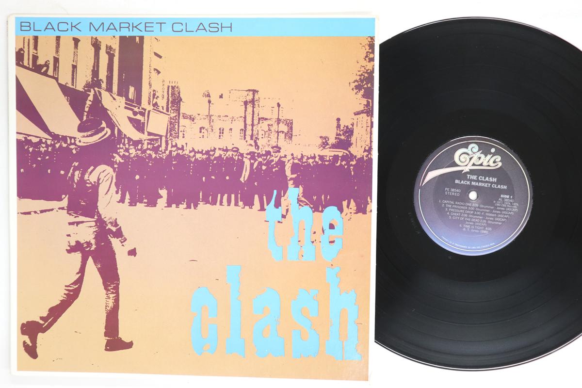 Виниловая пластинка CLASH  Black Market Clash PE38540 EPIC 1980 США Рок Б/у