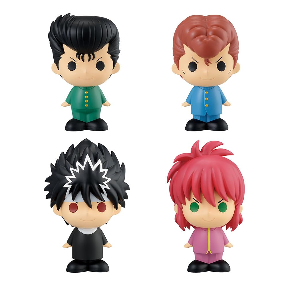 

Ichiban Kuji Yu Yu Hakusho Dark Martial Arts Tournament Edition E Prize SOFVICchu Complete Set of 4