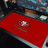 San Francisco 49Ers Mouse Pad Large Gaming Table Cushion Nonslip Laptop Tablet Big Mousepad Xxl Mat Mini Pc Playmat With Lock Edge