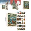 National Parks Christmas Countdown Calendar With Nature Theme For Family And Friends Celebration