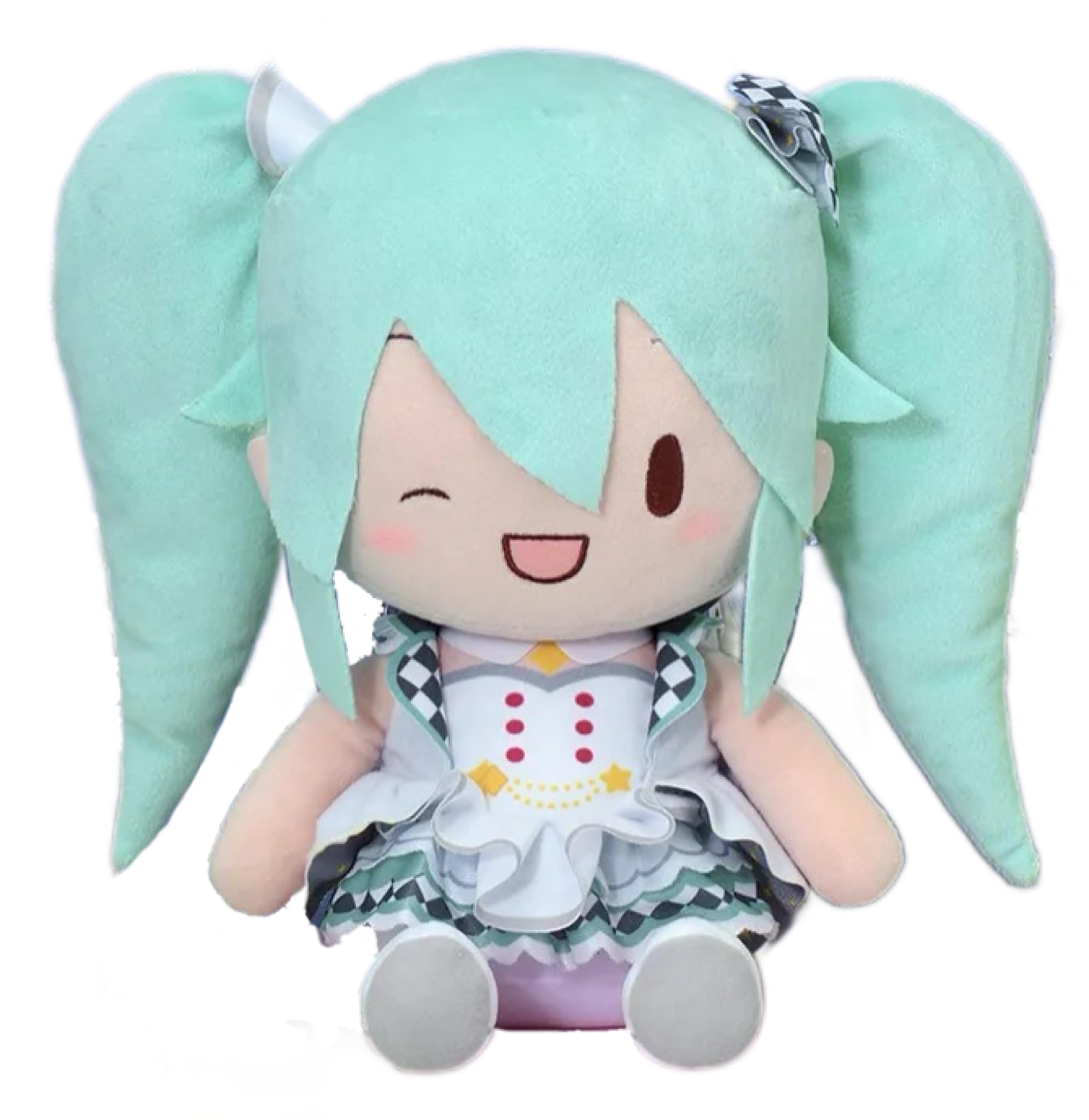 

Project.Sekai.ColorfulStage feat. Плюшевая игрушка Хацунэ Мику Hatsune.Miku Fluffy L Hatsune.Miku из мира сцены Прибл.. 27см