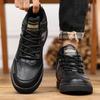 Fashion Leather Men Shoes Sneakers Trend Casual Shoes Breathable Leisure Male Sneakers Men Non-slip Footwear Men Skateboarding Shoes