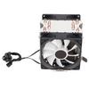 CPU Fan Direct Contact Technology RGB Lighting Low Noise Computer Cooler for Intel LGA 775 for Core2DUODual Fan