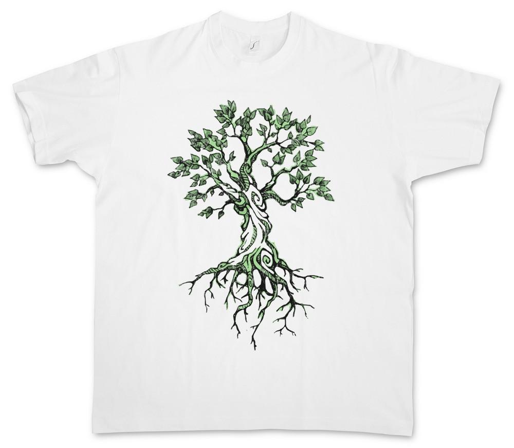 YGGDRASIL VIII T-SHIRT Arsen Celtic Irminsul Tree Loki of Life Of Thor Odin