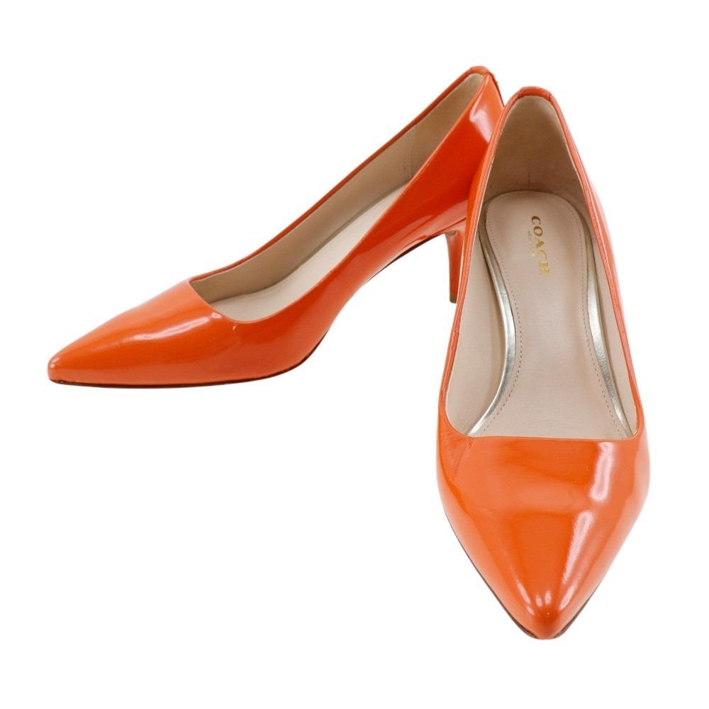 

COACH pumps Patent leather Women Used