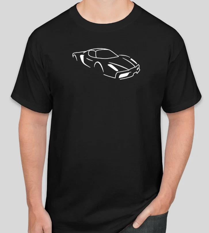 ENZO Simple Motor Sport Racing Shirt Size Tshirt T-Shirt Tee L