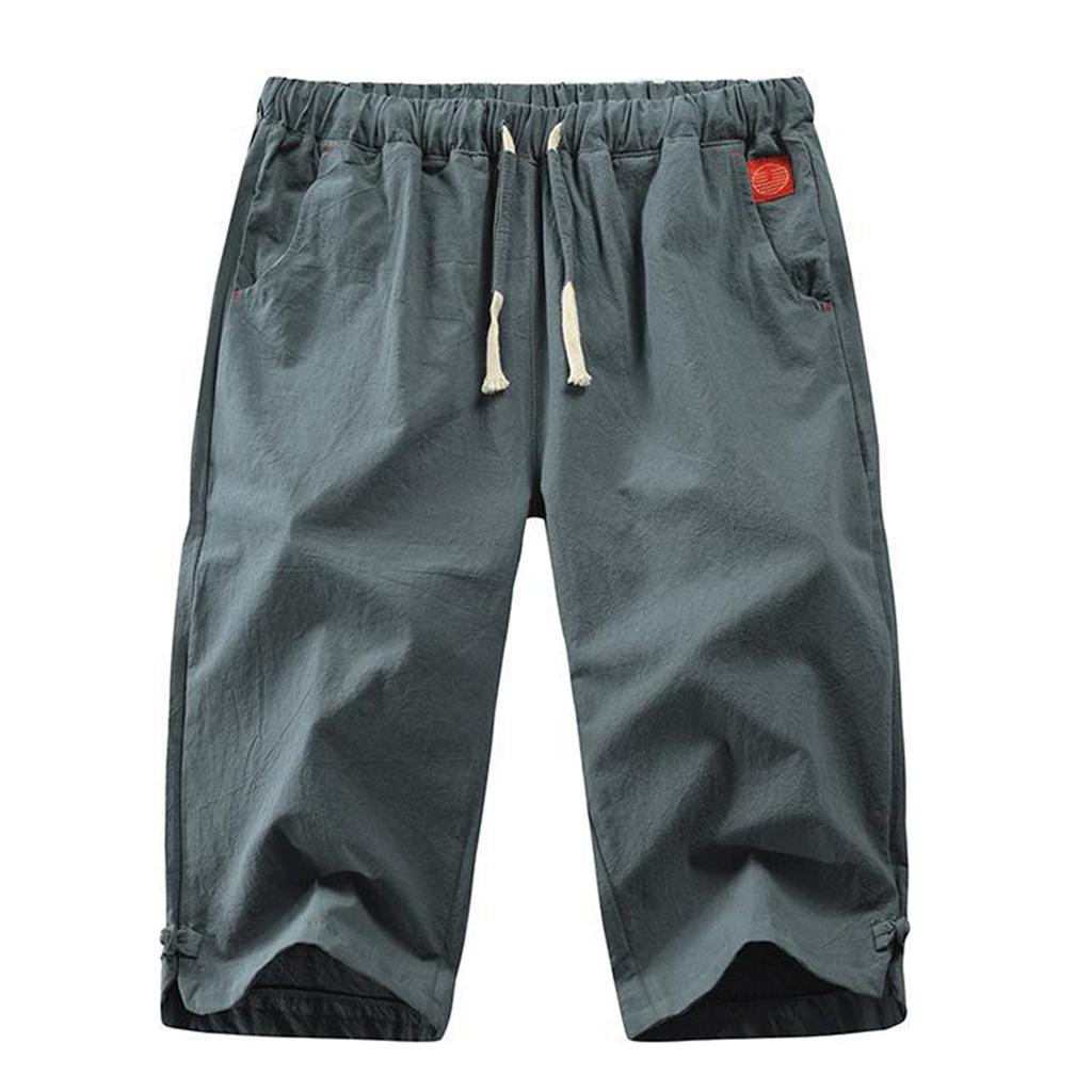 Mens Pocket Outdoors Casual Color Beach Work Trouser Beach Shorts Pant