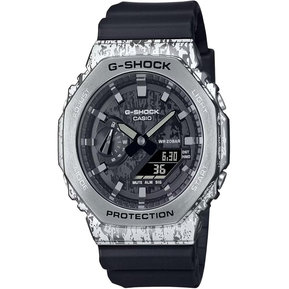 Casio G-Shock Analog-Digital Series 2100 Quartz Men s Watch GM-2100GC-1A
