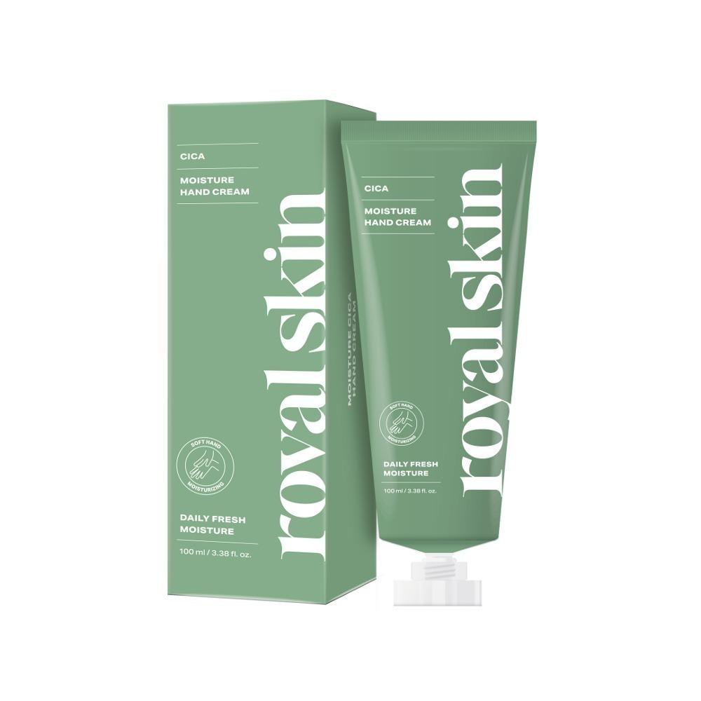 

Royal Skin Moisture Cica Hand Cream Set (2pcs) - Soothing Centella Asiatica & Skin Repairing Therapy for Sensitive Skin 100ml x 2