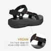 Teva Men S Summer Elevation Sandal Black Stvm2311251 Blk