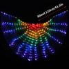Wings Led Lights LED Luminous Butterfly Wing Dance Fairy Led Case Dancing Stage Performance Props Festival Party Lighting Cloak