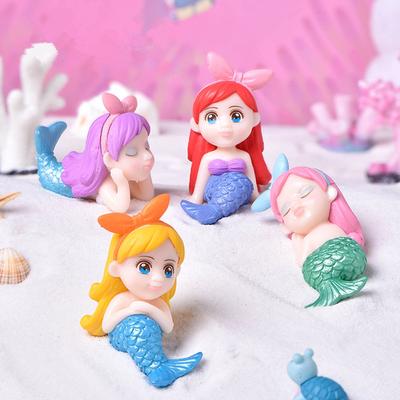 Krásná miniaturní figurka mořské panny, mikro krajina, DIY akvárium, malá víla zahrada, dekorativní stůl, řemesla, domácí doplňky