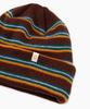 HELLO SUNRISE Hs Multi Stripe Beanie_Brown