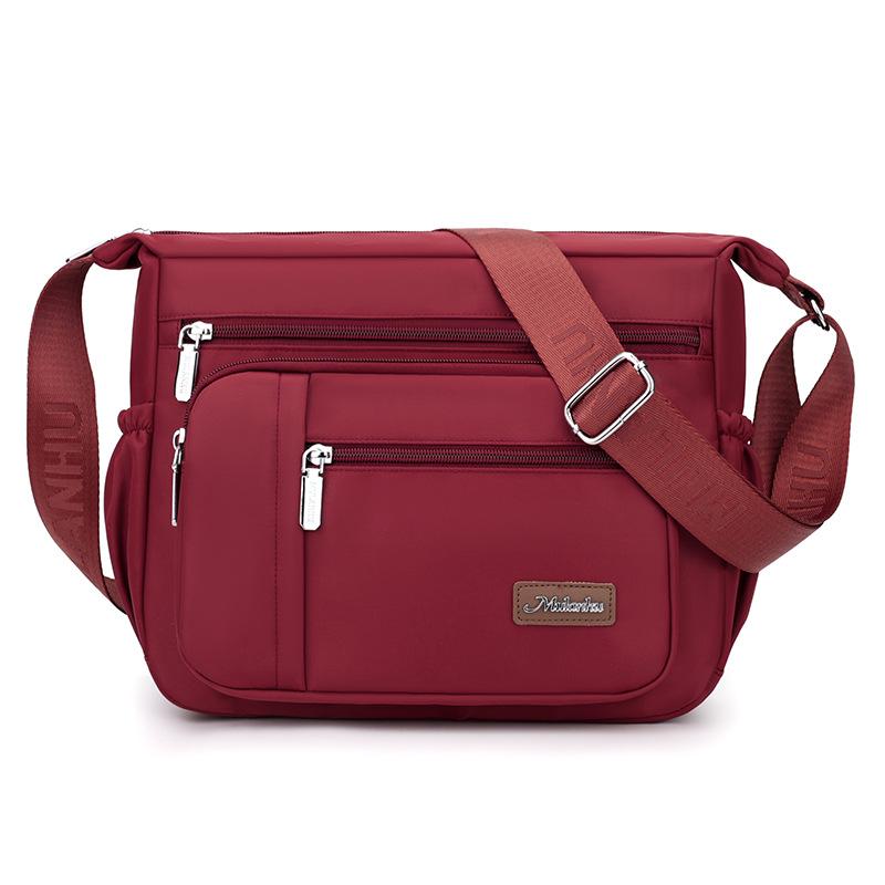 Borsa per Mamma di Mezza Età da Donna a Grande Capacità a Tracolla Portamonete per Sport all'Aperto