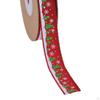 8 Yard Christmas Ribbon DIY Classic Width 1.5cm Portable Xmas Decor Gift Wrapping for
