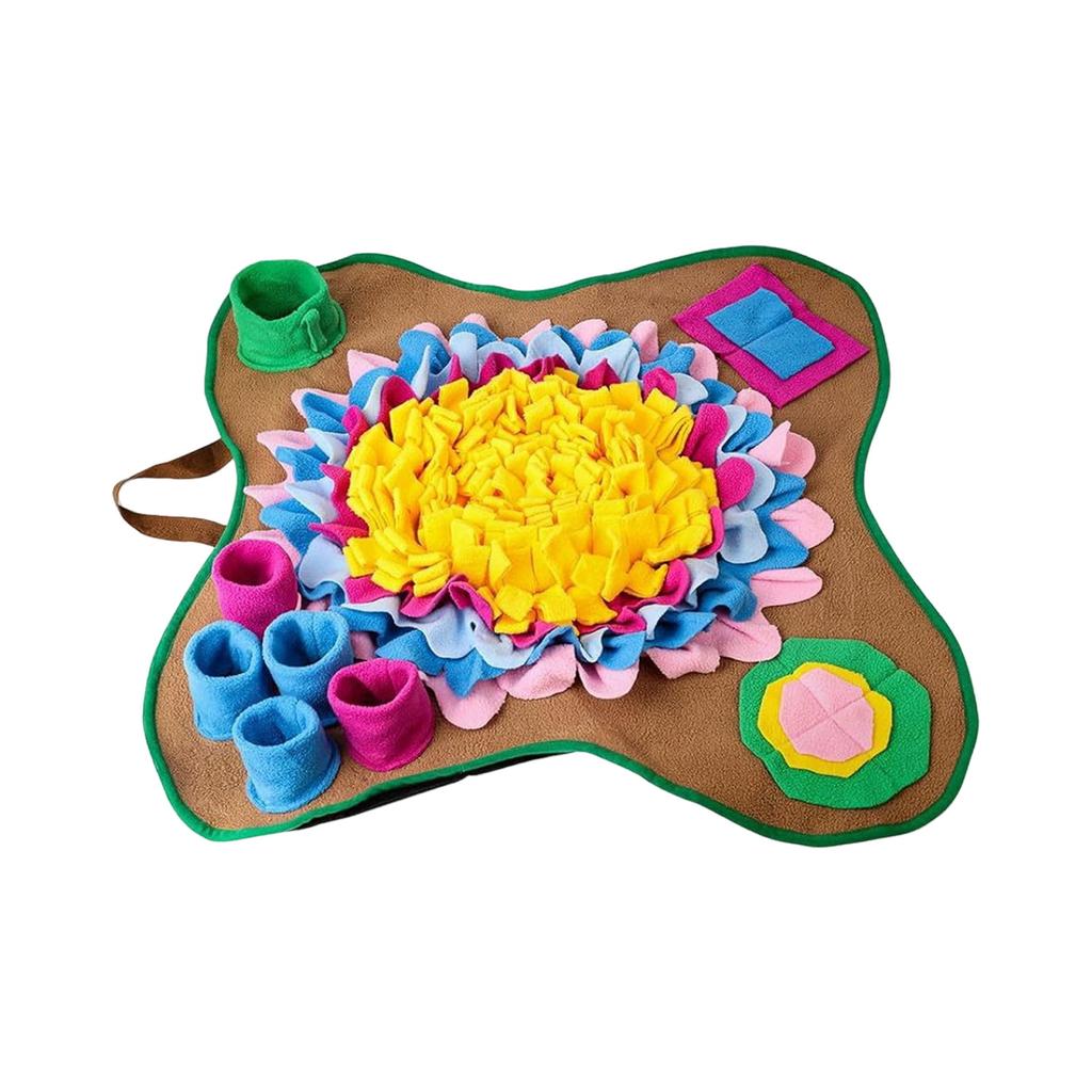Pet Sniffing Training Mat Dogs Cats Educational Stress Relief Bite Resistant Slow Food Mat Pets Eco-friendly Training Blanket