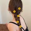 5PCS/set Hairpin Flower Festival Hair Clip Small Mini Cute Hair Accessories Girls Ponytail Styling Hair Clip Fashion Hairpin