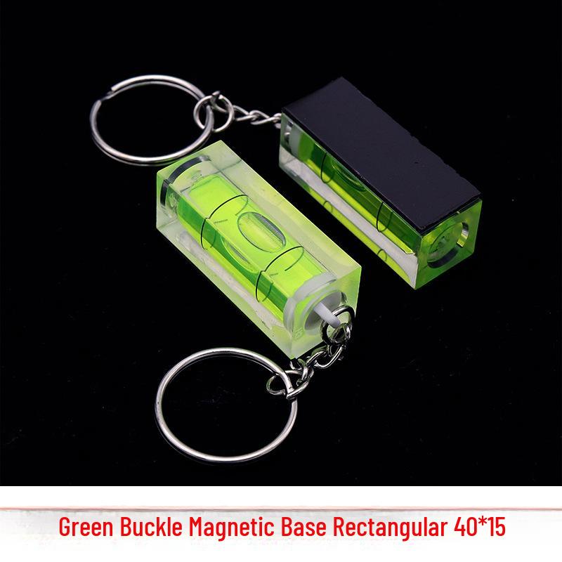 Mini Acrylic Single-Line Bubble Level Ruler