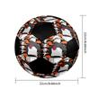 Soccer Ball Colorful Machine Stitched PVC Size 5 Team Training Competition Ready Durable High-Bounce Cool Sports Gift