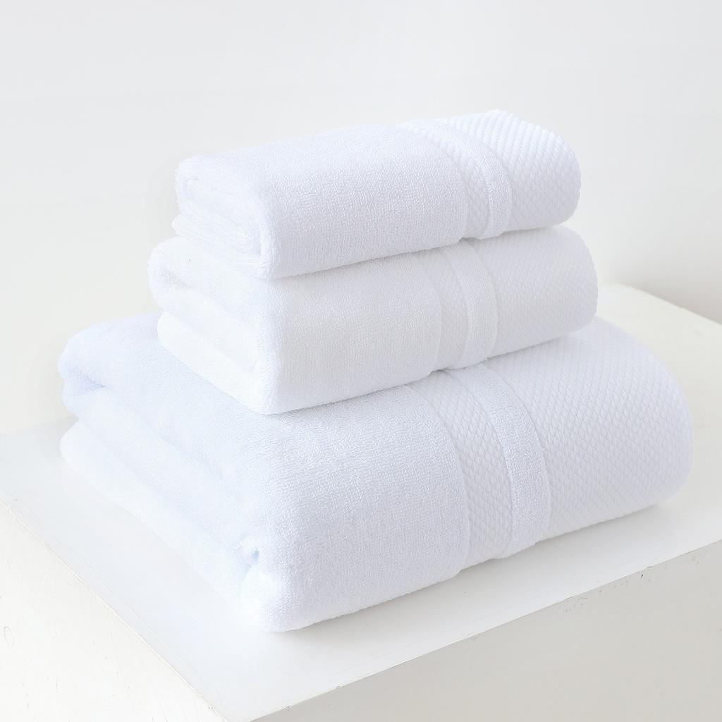 Cotton towel Bath towel Thickened absorbent face towel Household beach towel