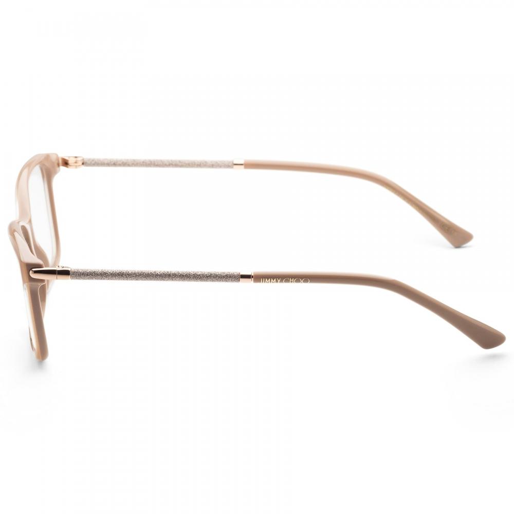 Jimmy Choo 55mm Opticals Nude