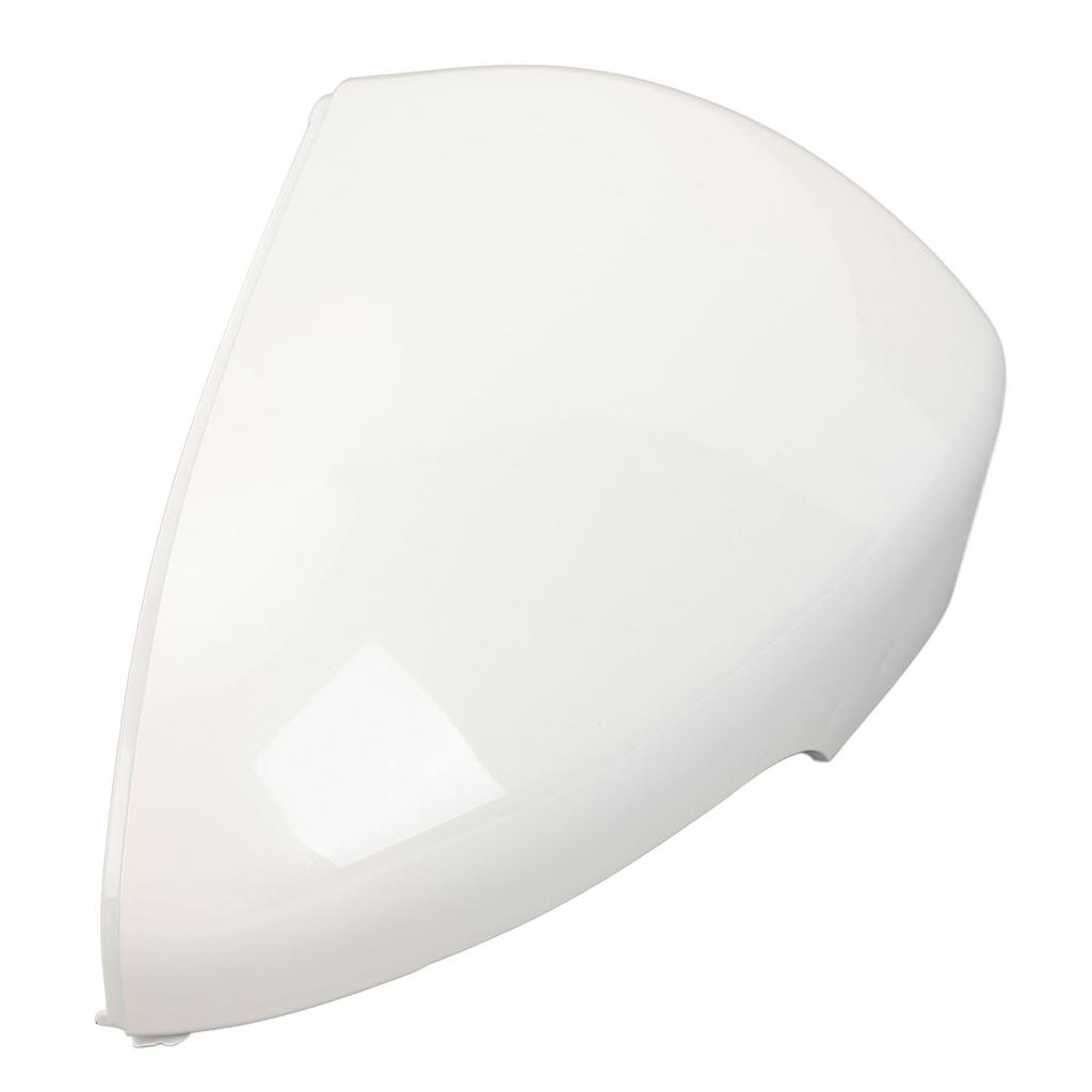 Side View Mirror Housing Cover White Rear View Wing Mirror Cap Weather Resistant for Edge 2015 To