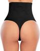 High-Waist Tummy Control Thong: Women's Shapewear for a Sexy, Lifted Look in Large Sizes