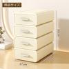 Forthcan Storage Storage Desktop Small Item Cosmetic Stationery Desk Storage Case, Drawer, Box, Storage, Drawer, Storage, Storage, (4)