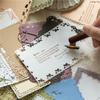 10pcs/lot Memo Pads Material Paper Wanxiang Weaving Dreams Junk Journal Scrapbooking Paper Background Decoration Stationery
